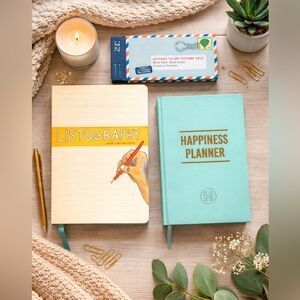 Self Growth Journal Bundle Happy Planner/Listography/Letters to My Future Self